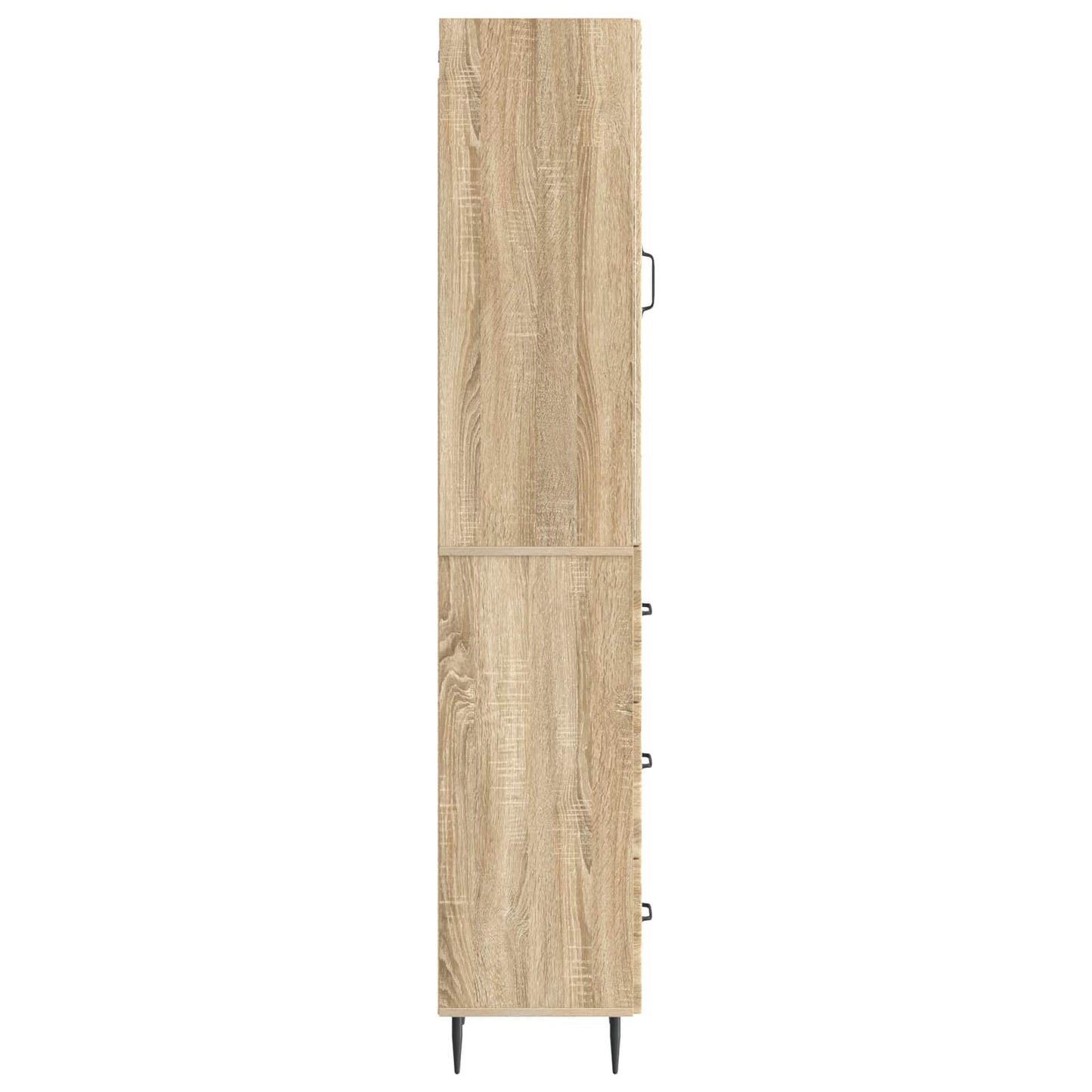 Szekrény szett 2 pcs Sonoma Tölgy 33 x 34,5 x 90 cm Szerelt Fa