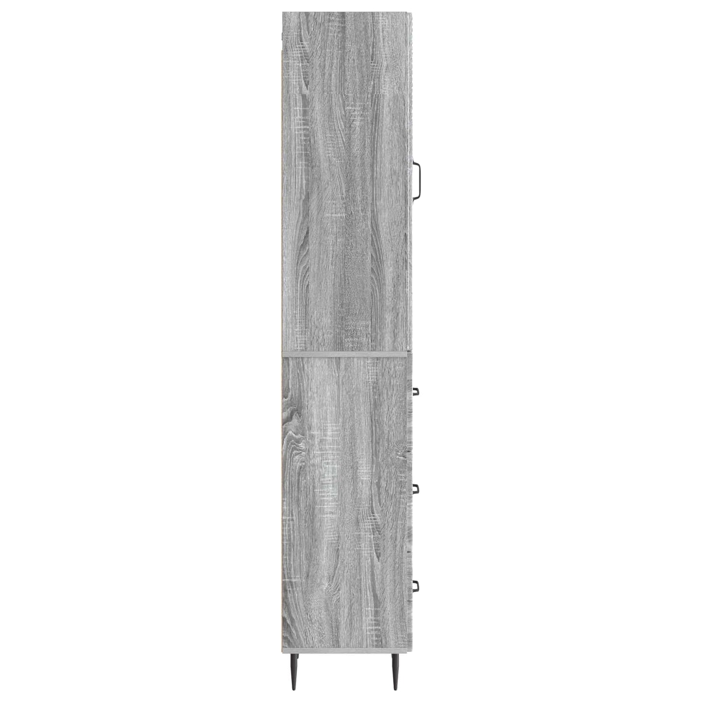 Szekrény szett 2 pcs Szürke Sonoma 33 x 34,5 x 90 cm Szerelt Fa