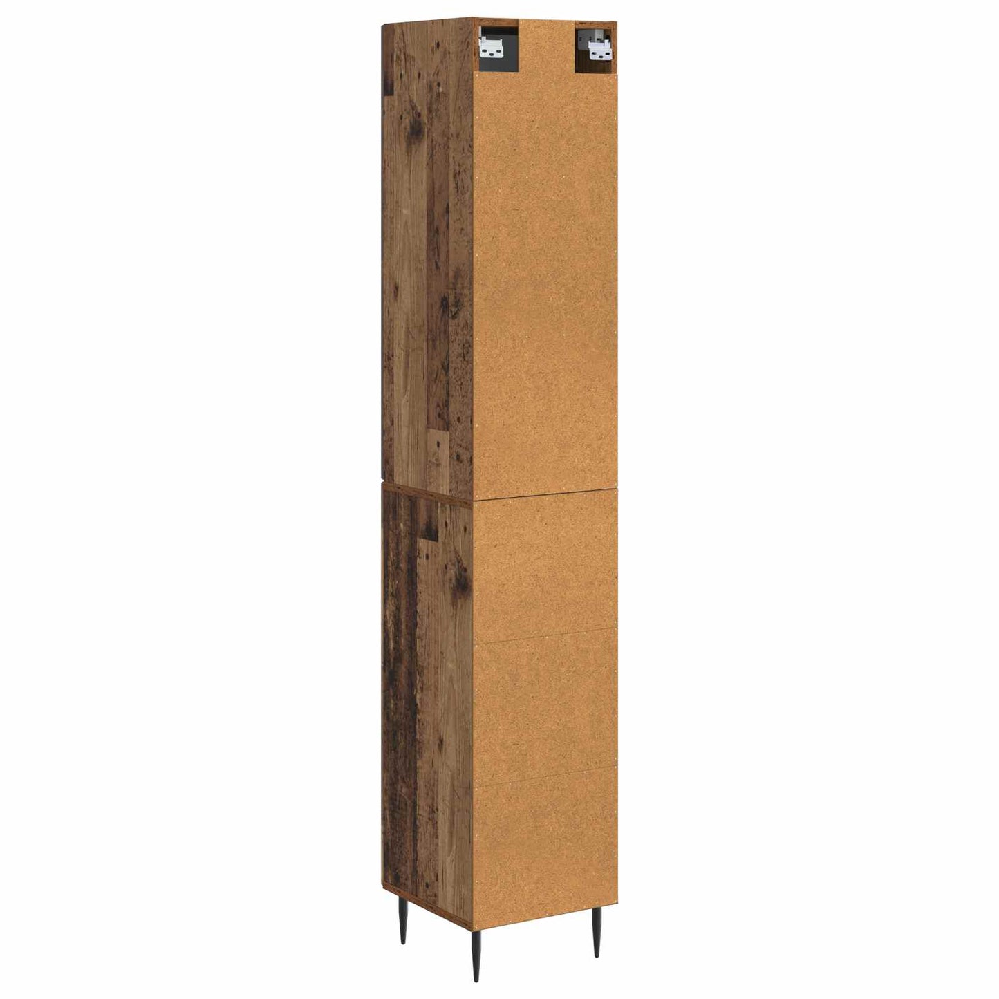 Szekrény szett 2 pcs Antik Fa 33 x 34,5 x 90 cm Szerelt Fa