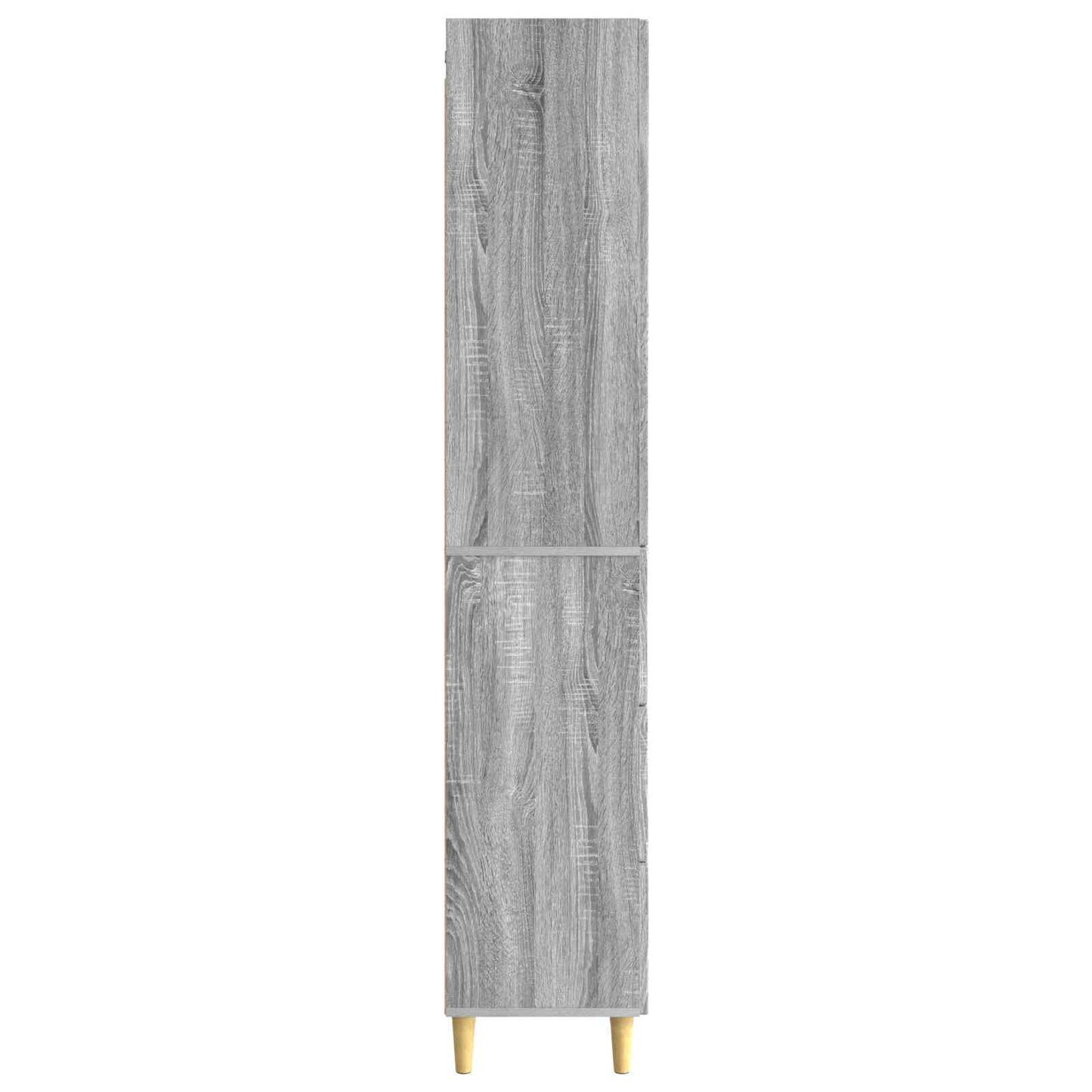 Szekrény szett 2 pcs Szürke Sonoma 66 x 34,5 x 90 cm Szerelt Fa