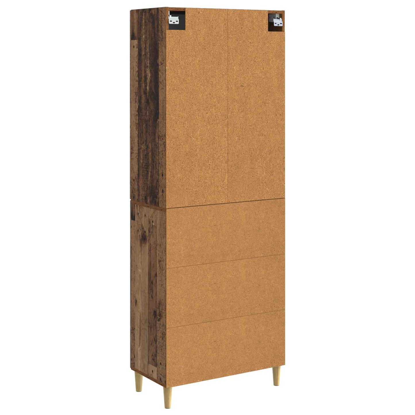 Szekrény szett 2 pcs Antik Fa 66 x 34,5 x 90 cm Szerelt Fa