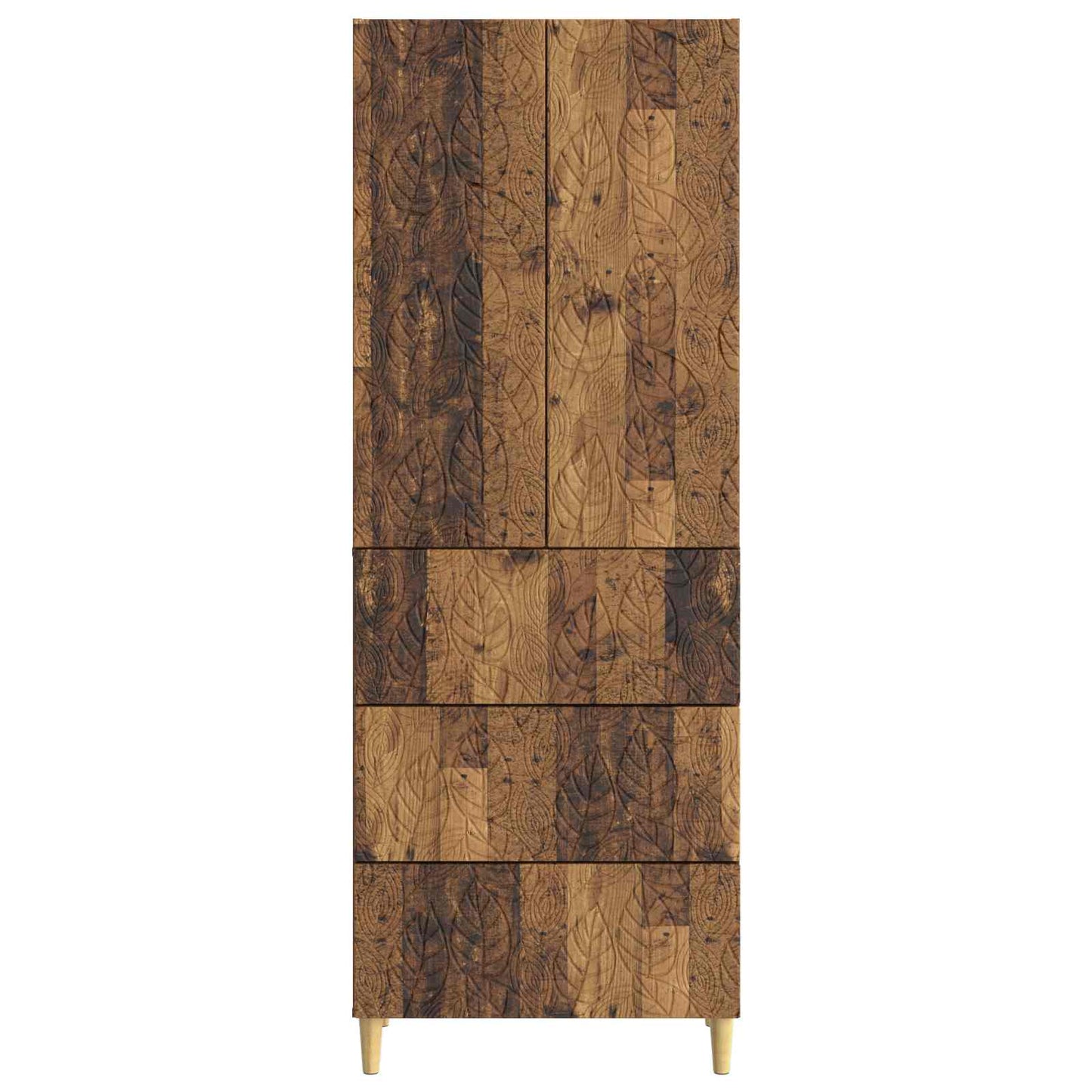 Szekrény szett 2 pcs Antik Fa 66 x 34,5 x 90 cm Szerelt Fa