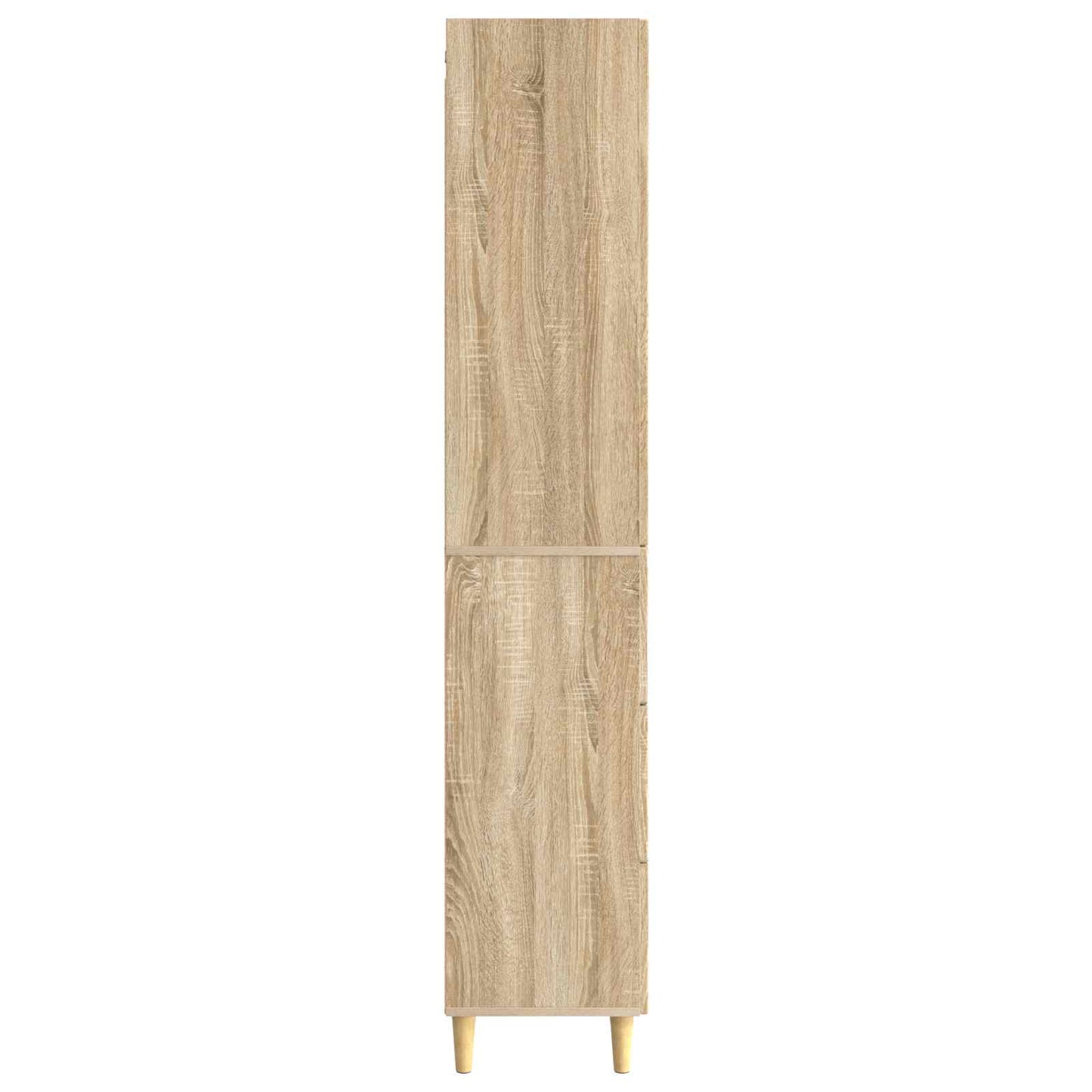 Szekrény szett 2 pcs Sonoma Tölgy 33 x 34,5 x 90 cm Szerelt Fa