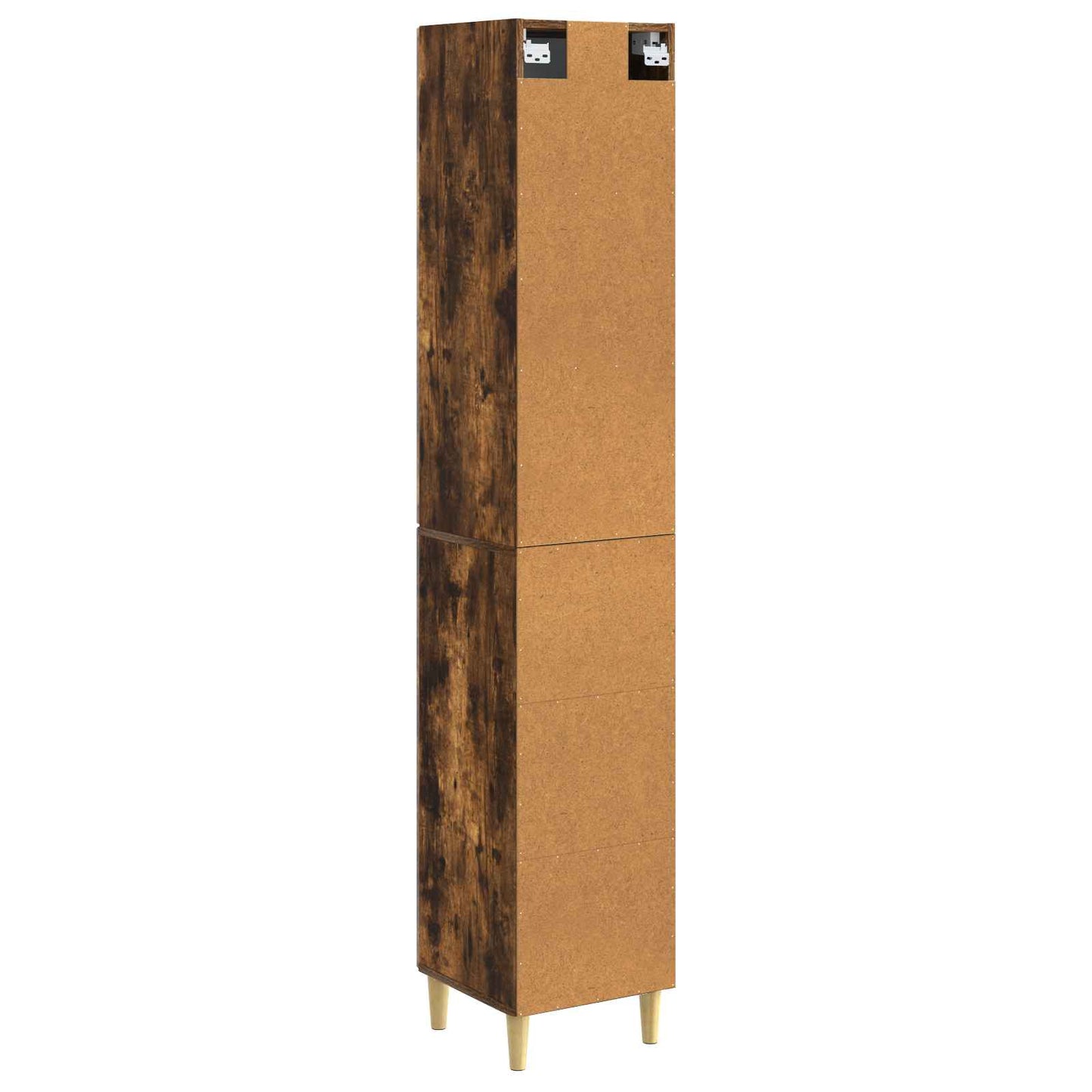 Szekrény szett 2 pcs Füstös Tölgy 33 x 34,5 x 90 cm Szerelt Fa