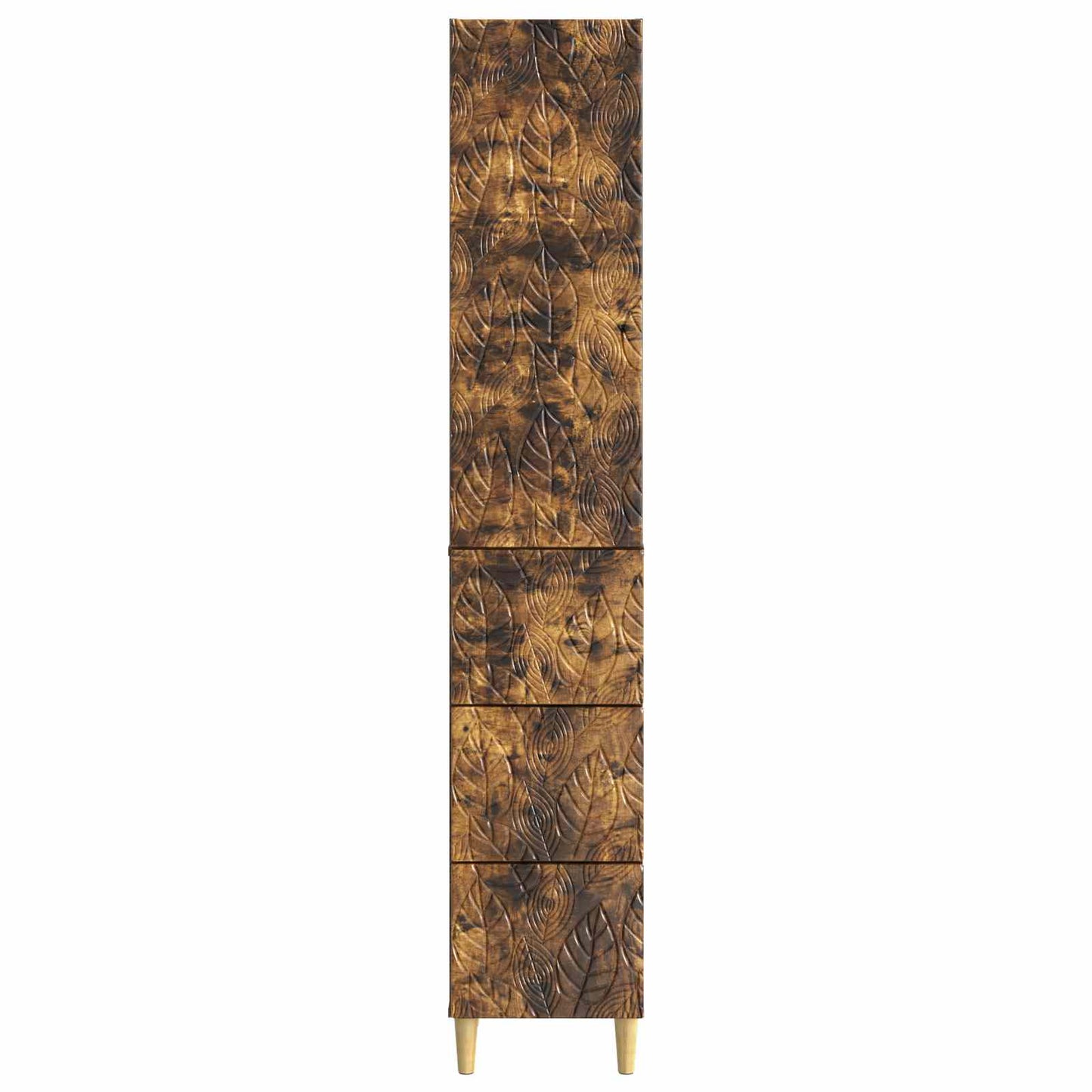 Szekrény szett 2 pcs Füstös Tölgy 33 x 34,5 x 90 cm Szerelt Fa