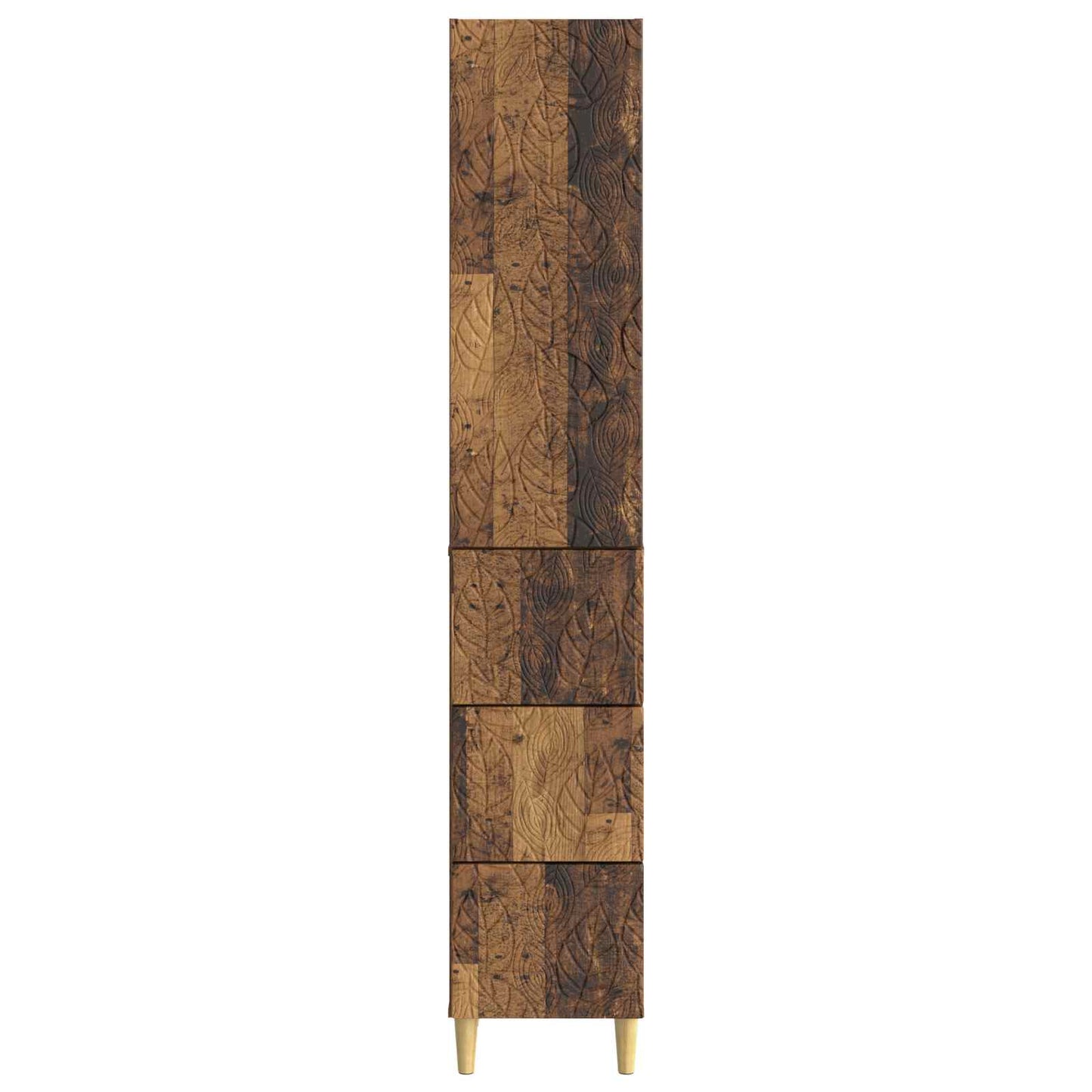 Szekrény szett 2 pcs Antik Fa 33 x 34,5 x 90 cm Szerelt Fa