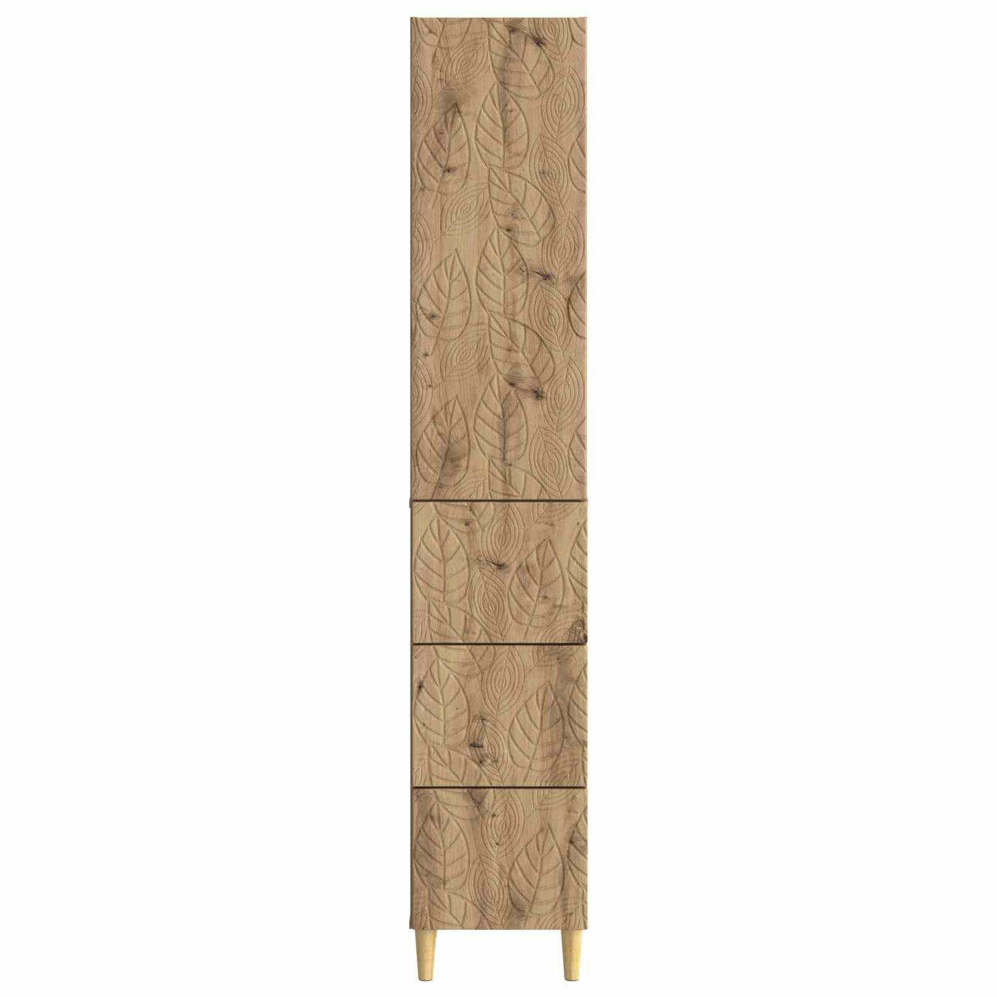 Szekrény szett 2 db 33 x 34,5 x 90 cm Szerelt Fa Kézműves Tölgy