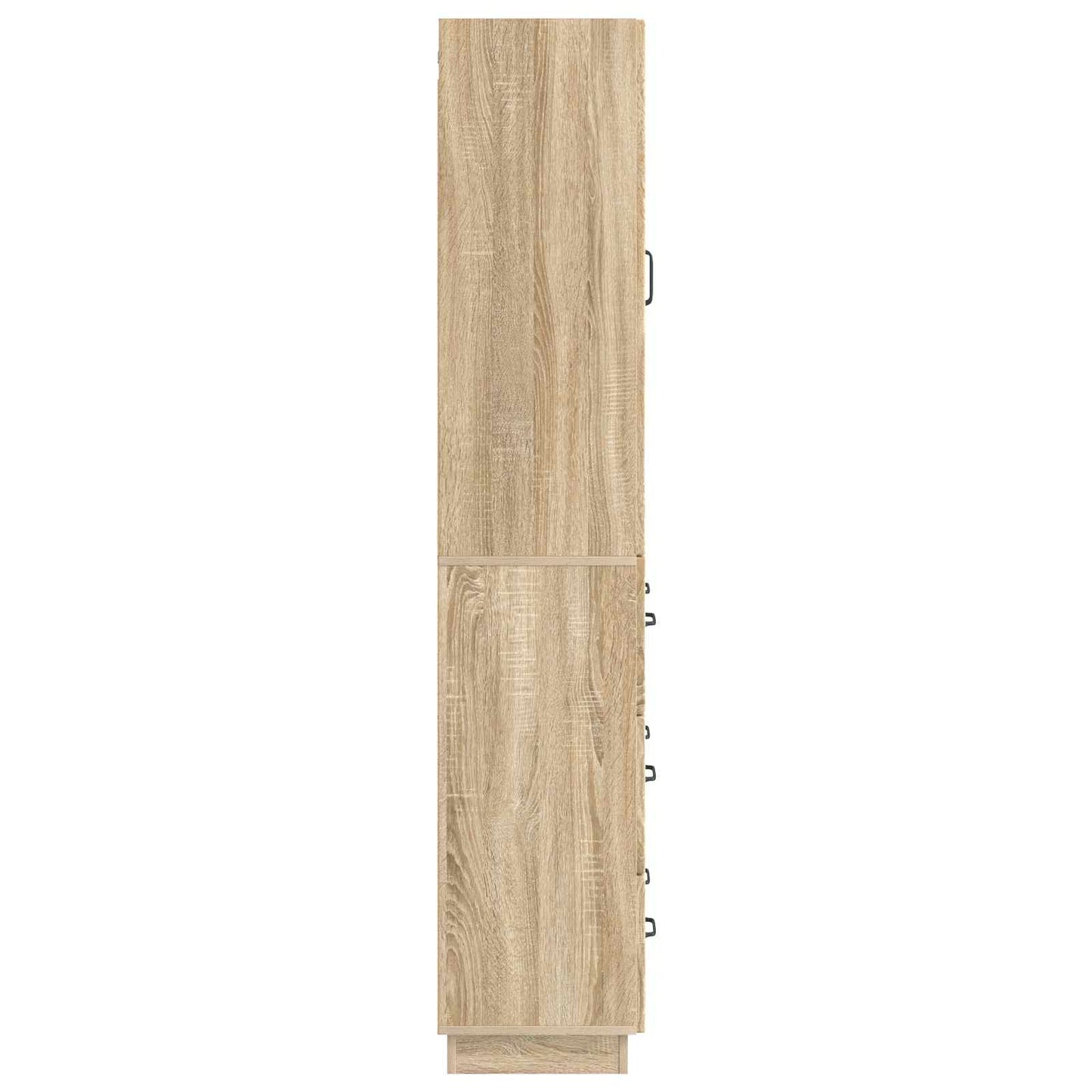 Szekrény szett 2 pcs Sonoma Tölgy 66 x 34,5 x 87 cm Szerelt Fa