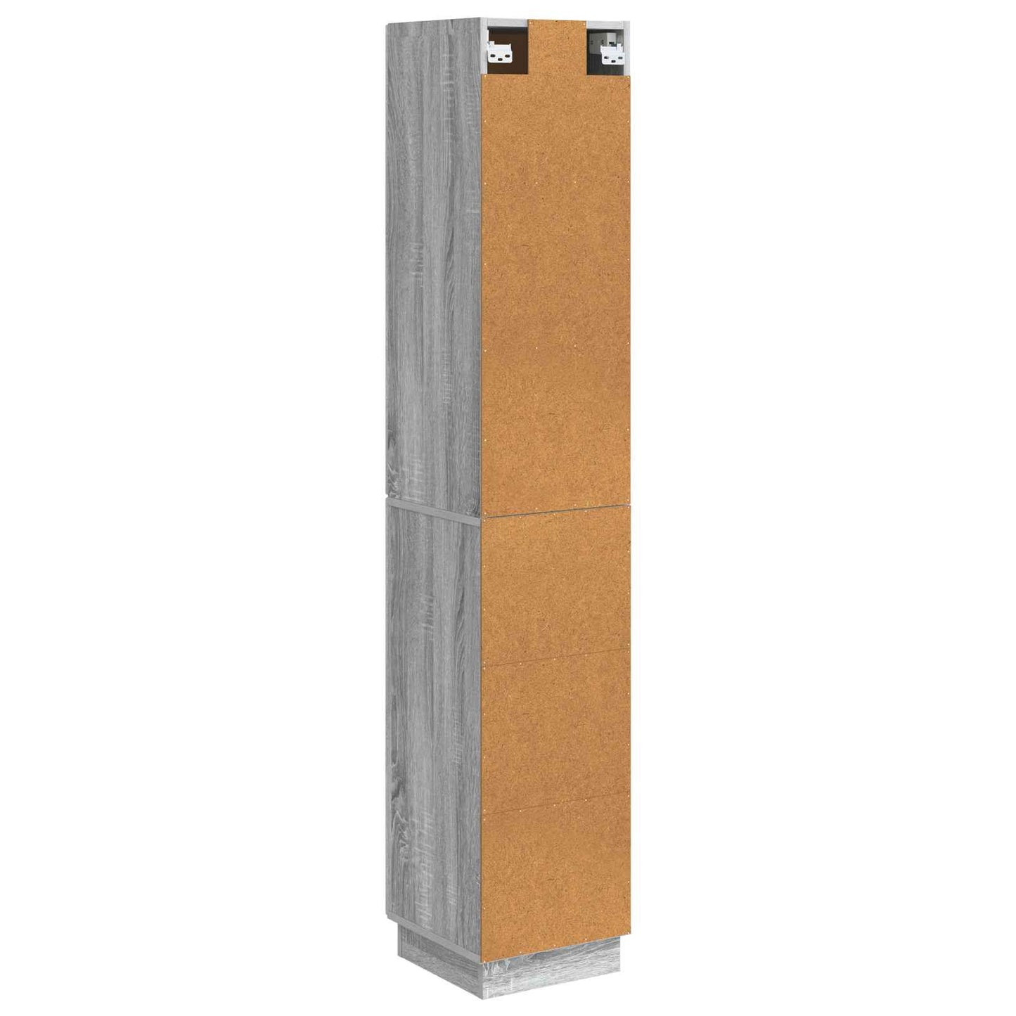 Szekrény szett 2 db 33 x 34,5 x 87 cm Szerelt Fa Szürke Sonoma