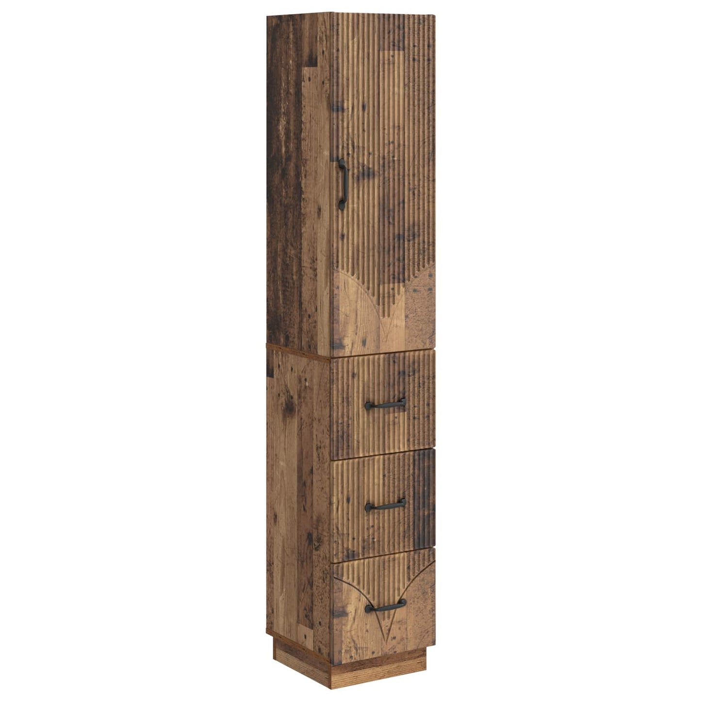 Szekrény szett 2 db 33 x 34,5 x 87 cm Szerelt Fa Antik Fa