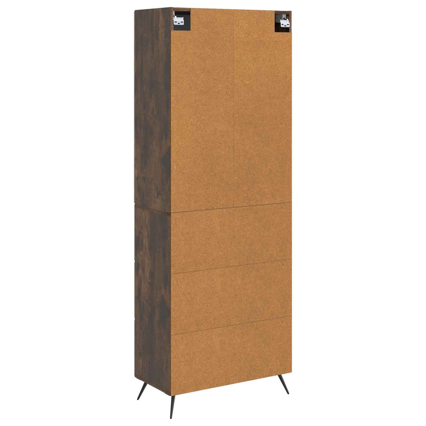 Szekrény szett 2 db 66 x 34,5 x 90 cm Szerelt Fa Füstös Tölgy