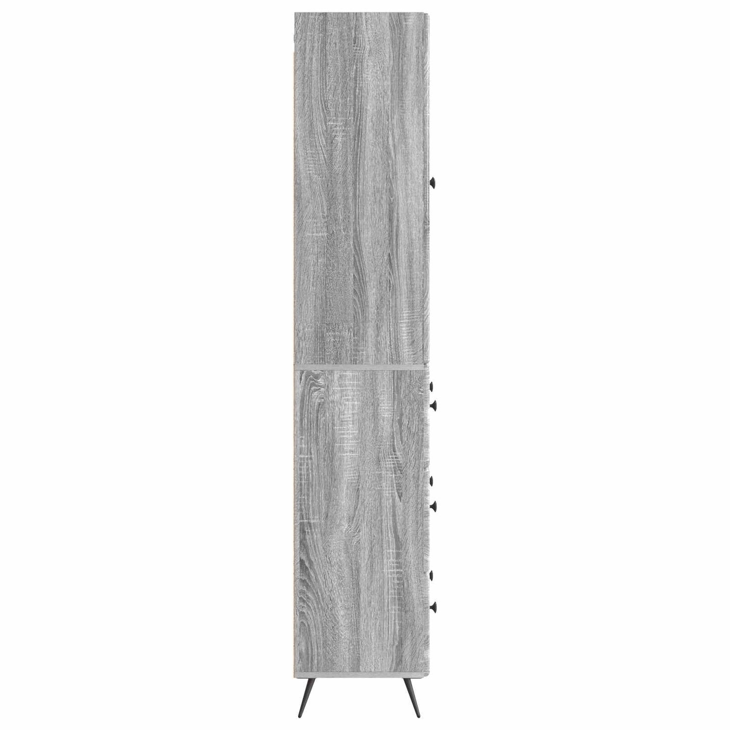 Szekrény szett 2 db 66 x 34,5 x 90 cm Szerelt Fa Szürke Sonoma