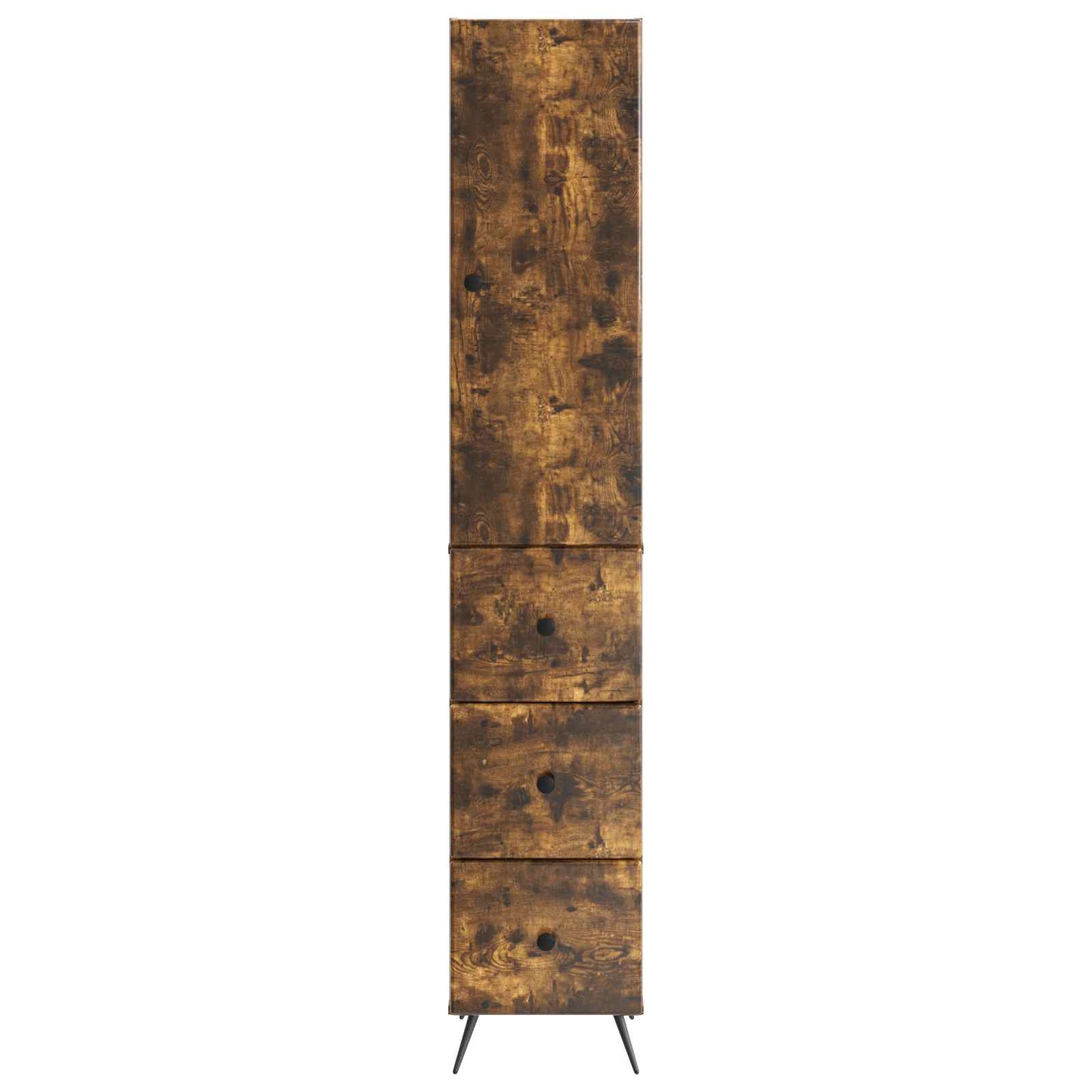 Szekrény szett 2 pcs Füstös Tölgy 34,5 x 34,5 x 90 cm