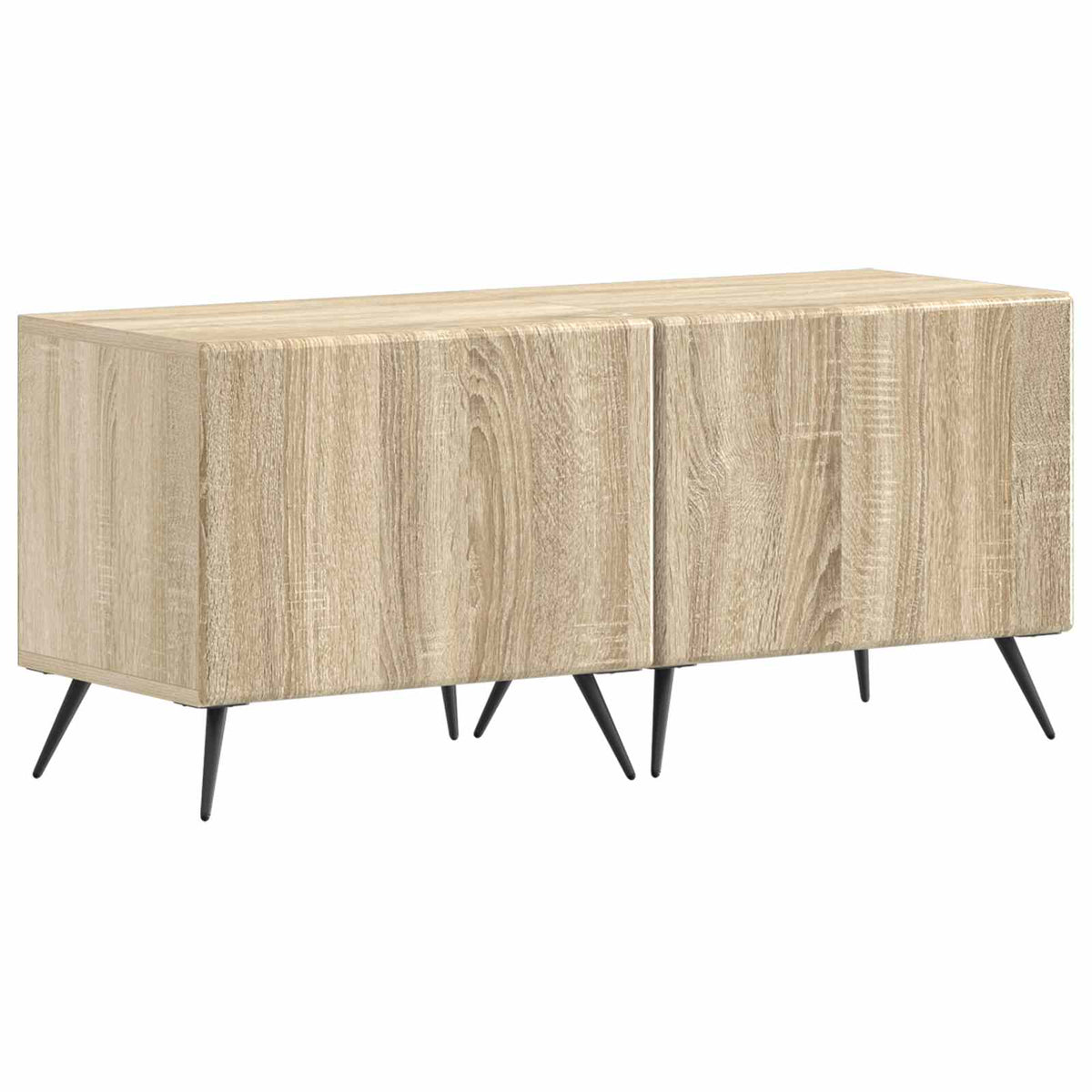 LED TV szekrény BREDA 3 db Sonoma Tölgy Szerelt Fa