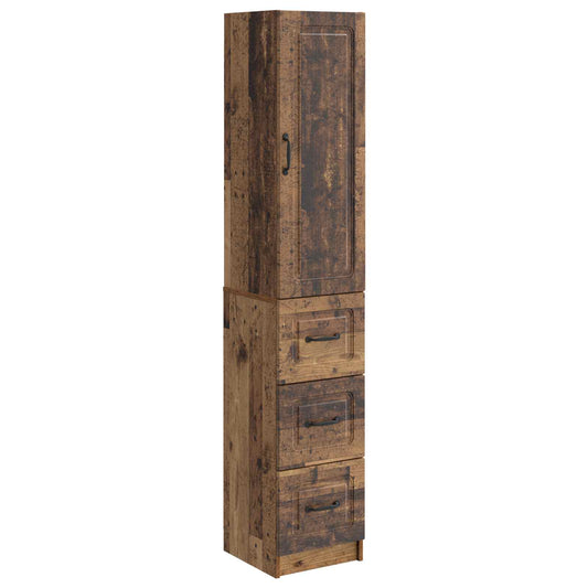Szekrény szett 2 pcs Antik Fa 33 x 34,5 x 87 cm Szerelt Fa