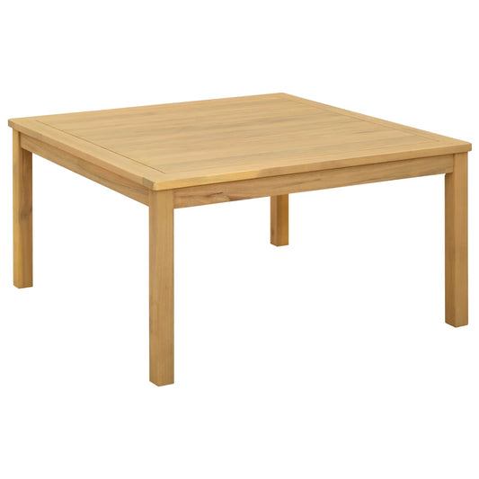 Dohányzóasztal Világos akác 85 x 85 x 45 cm Tömör Akácfa