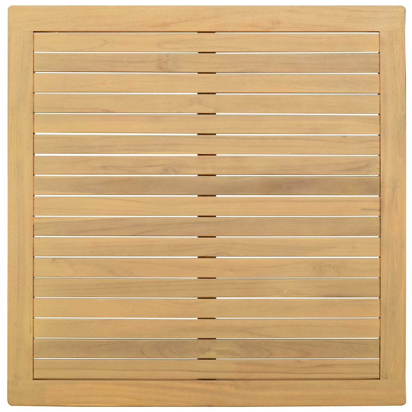 Dohányzóasztal Világos akác 85 x 85 x 45 cm Tömör Akácfa