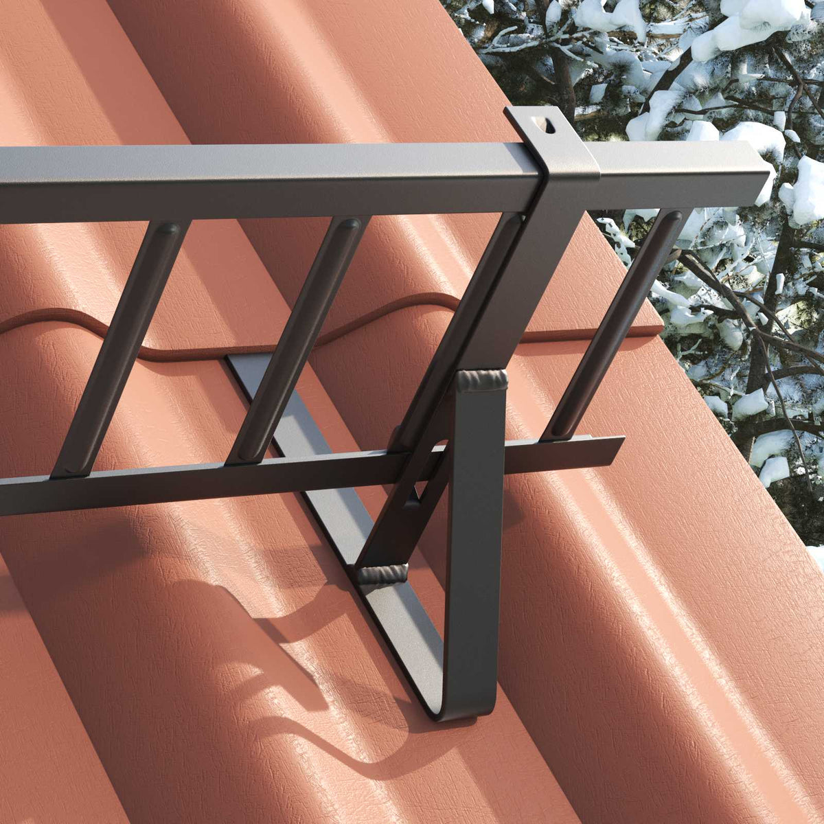 Havazár támogató 12 db Fekete 29,5 x 3 x 34,5 cm Acél