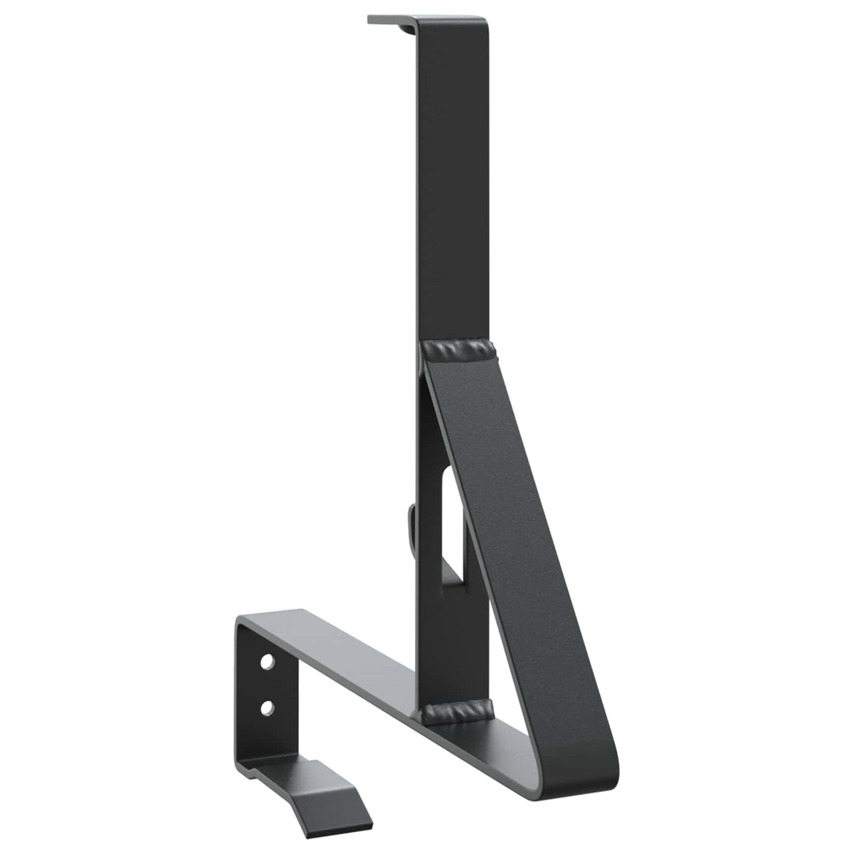 Havazár támogató 12 db Fekete 29,5 x 3 x 34,5 cm Acél