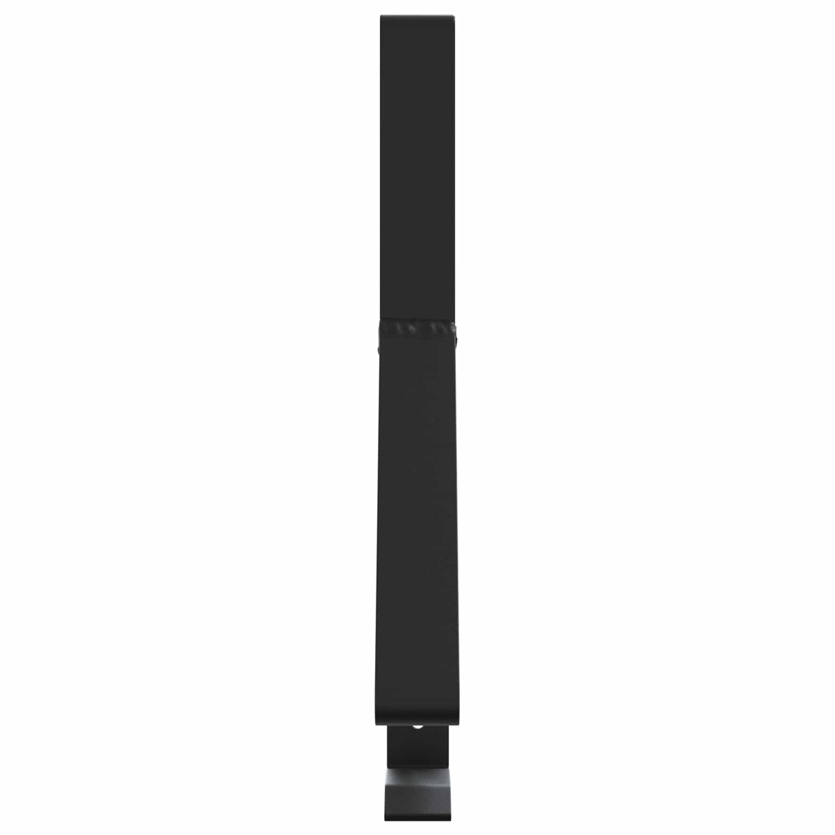 Havazár támogató 12 db Fekete 29,5 x 3 x 34,5 cm Acél