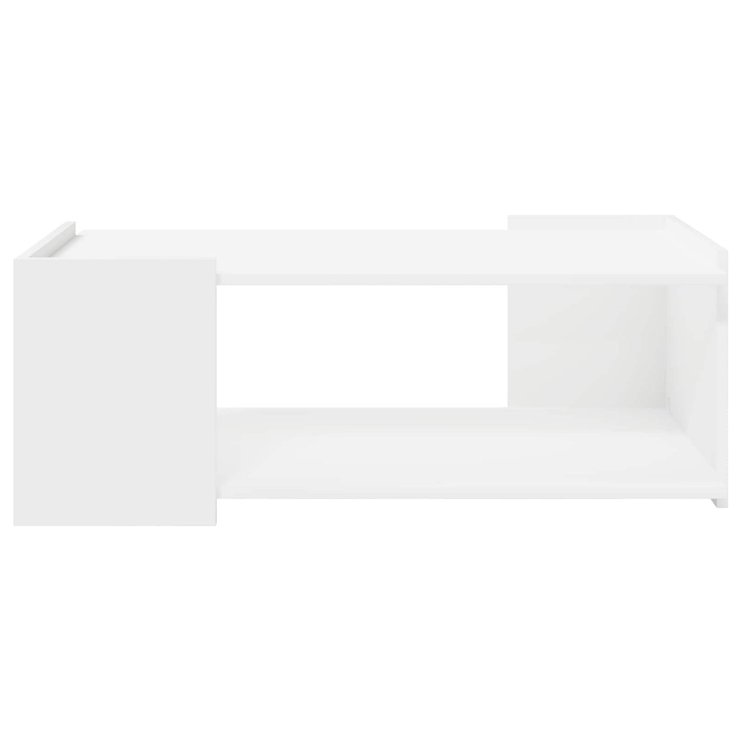 Dohányzóasztal Fehér 90 x 50 x 33 cm Szerelt Fa