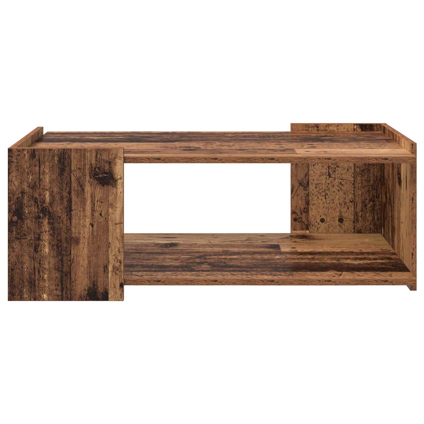 Dohányzóasztal Antik Fa 90 x 50 x 33 cm Szerelt Fa