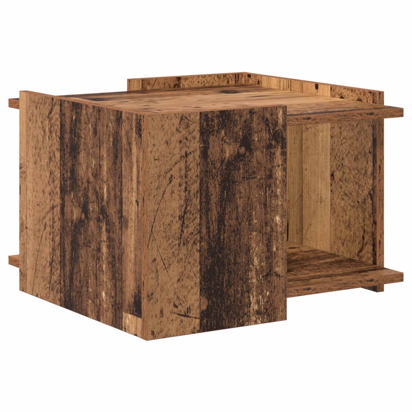 Dohányzóasztal Antik Fa 50,5 x 50 x 33 cm Szerelt Fa