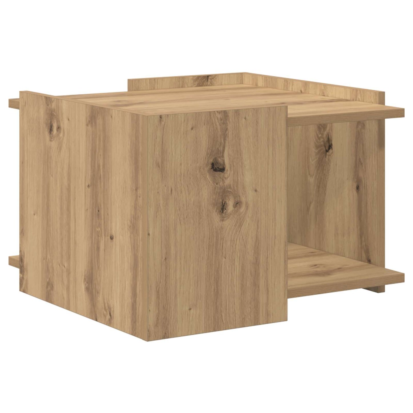 Dohányzóasztal Kézműves Tölgy 50,5 x 50 x 33 cm Szerelt Fa