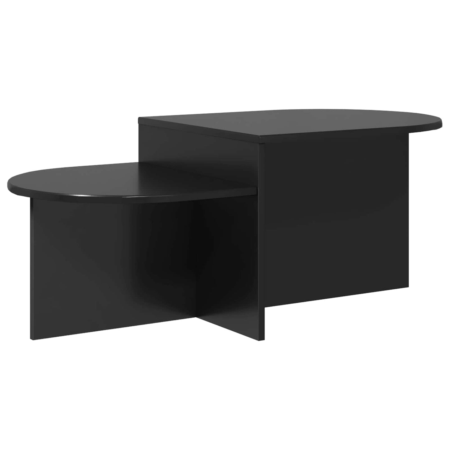 Dohányzóasztal Fekete Tölgy 100 x 50 x 40 cm Szerelt Fa