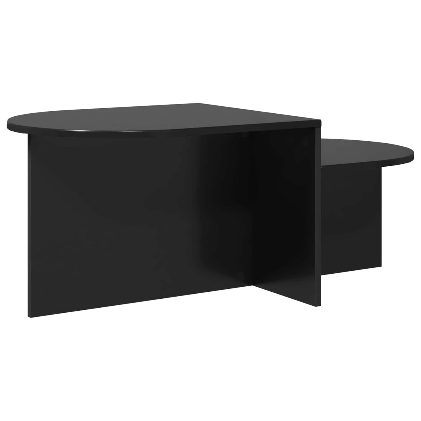 Dohányzóasztal Fekete Tölgy 100 x 50 x 40 cm Szerelt Fa