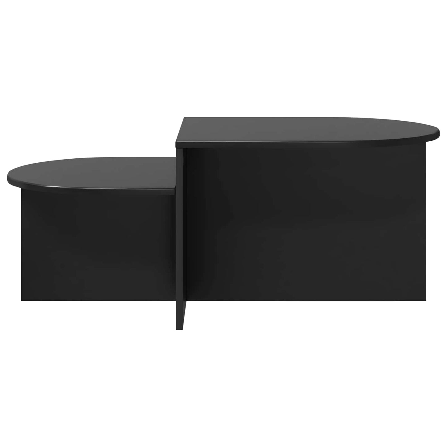 Dohányzóasztal Fekete Tölgy 100 x 50 x 40 cm Szerelt Fa