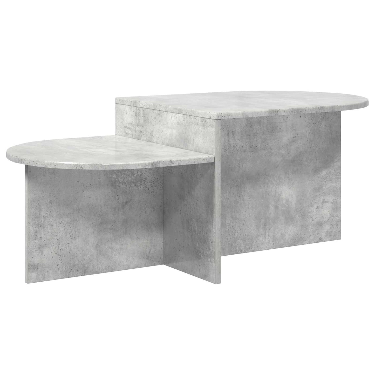Dohányzóasztal Betonszürke 100 x 50 x 40 cm Szerelt Fa