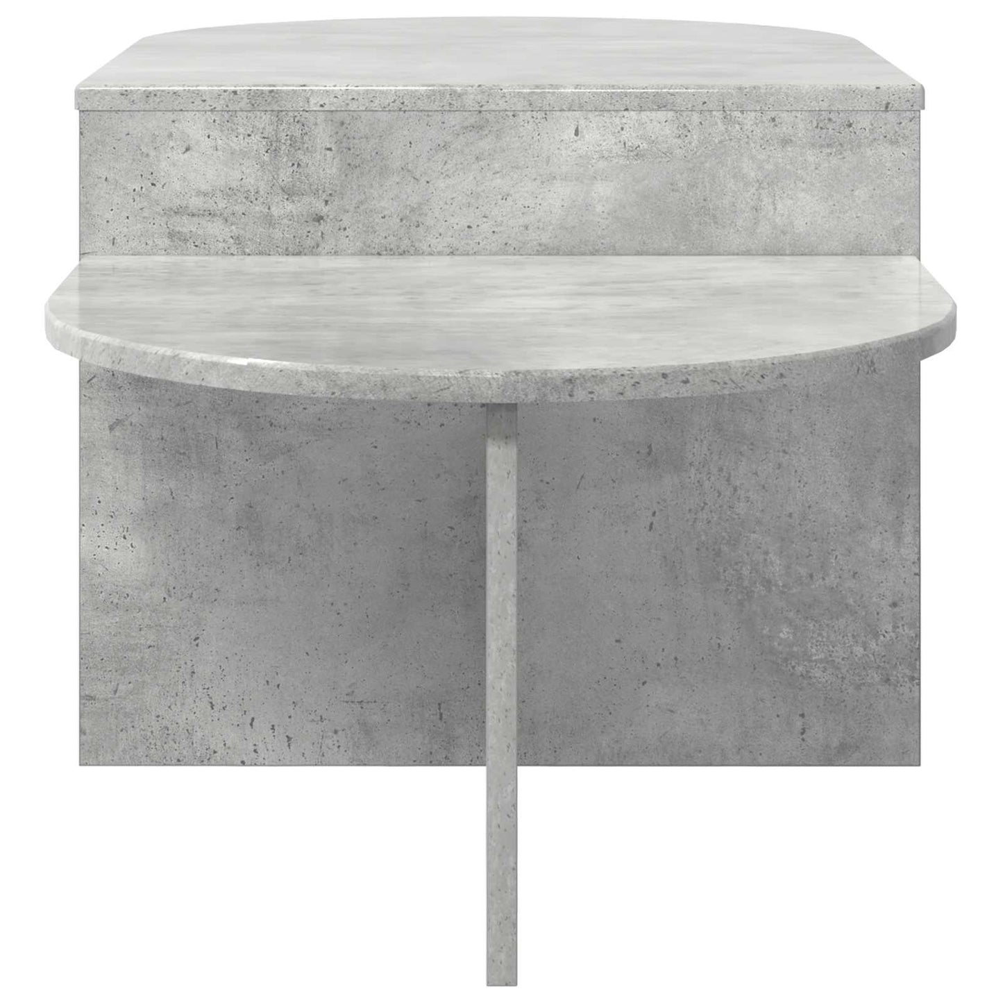 Dohányzóasztal Betonszürke 100 x 50 x 40 cm Szerelt Fa