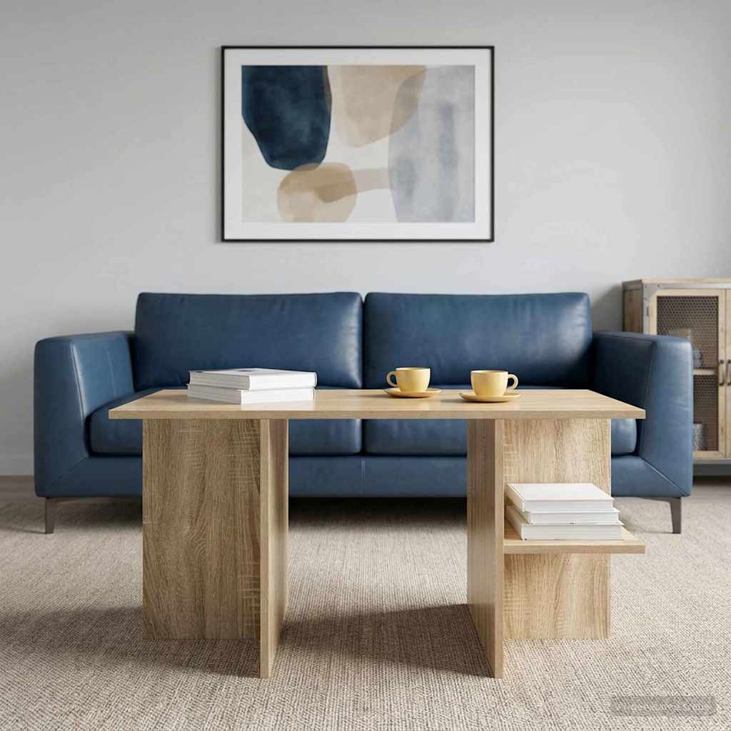 Dohányzóasztal Sonoma Tölgy 87 x 50 x 45 cm Mérnöki fa