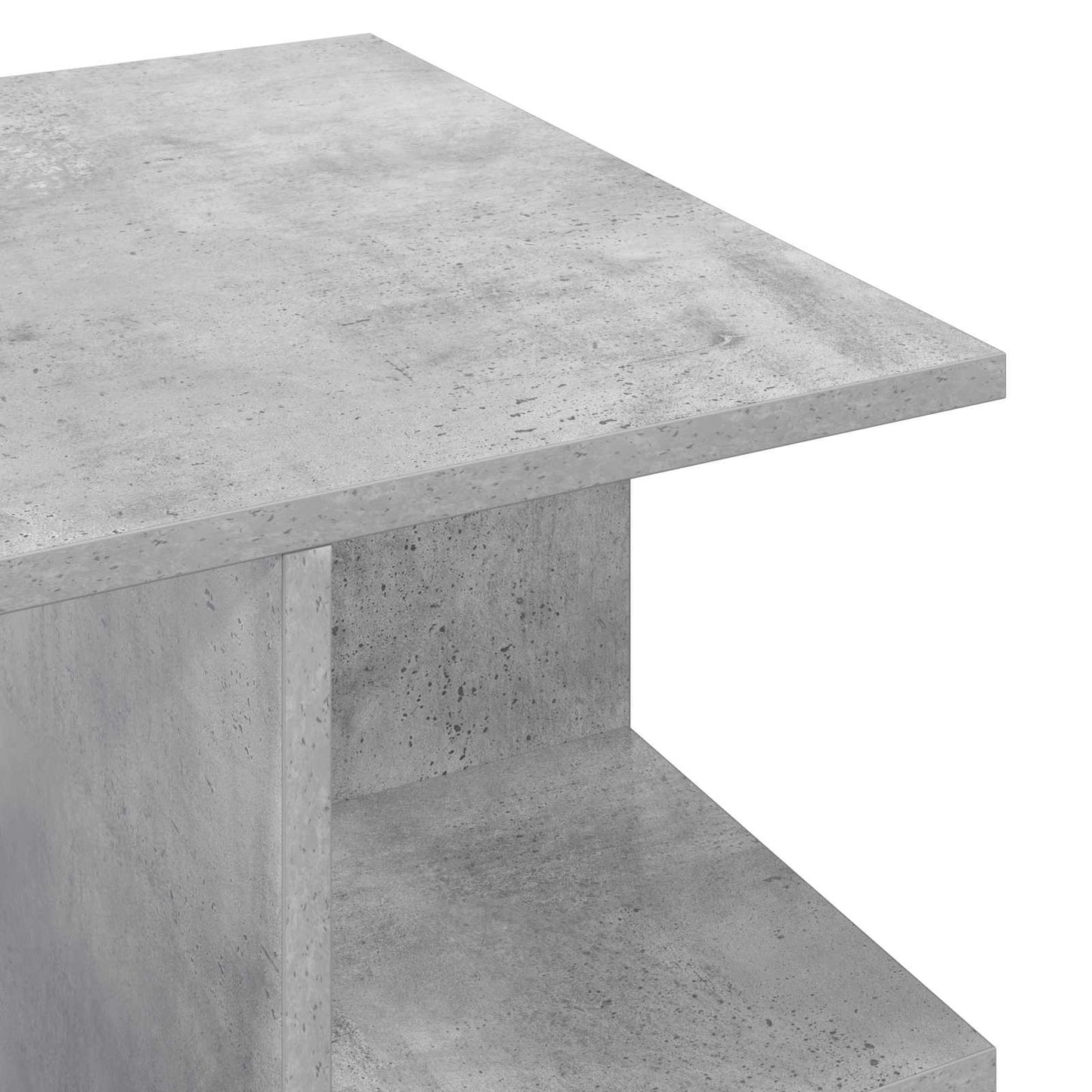 Dohányzóasztal Betonszürke 87 x 50 x 45 cm Mérnöki fa