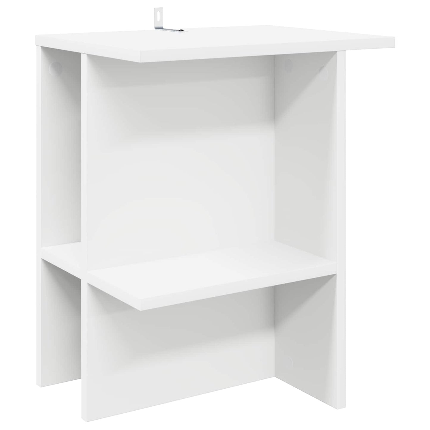 Dohányzóasztal 2 pcs Fehér 40 x 30 x 49 cm Szerelt Fa