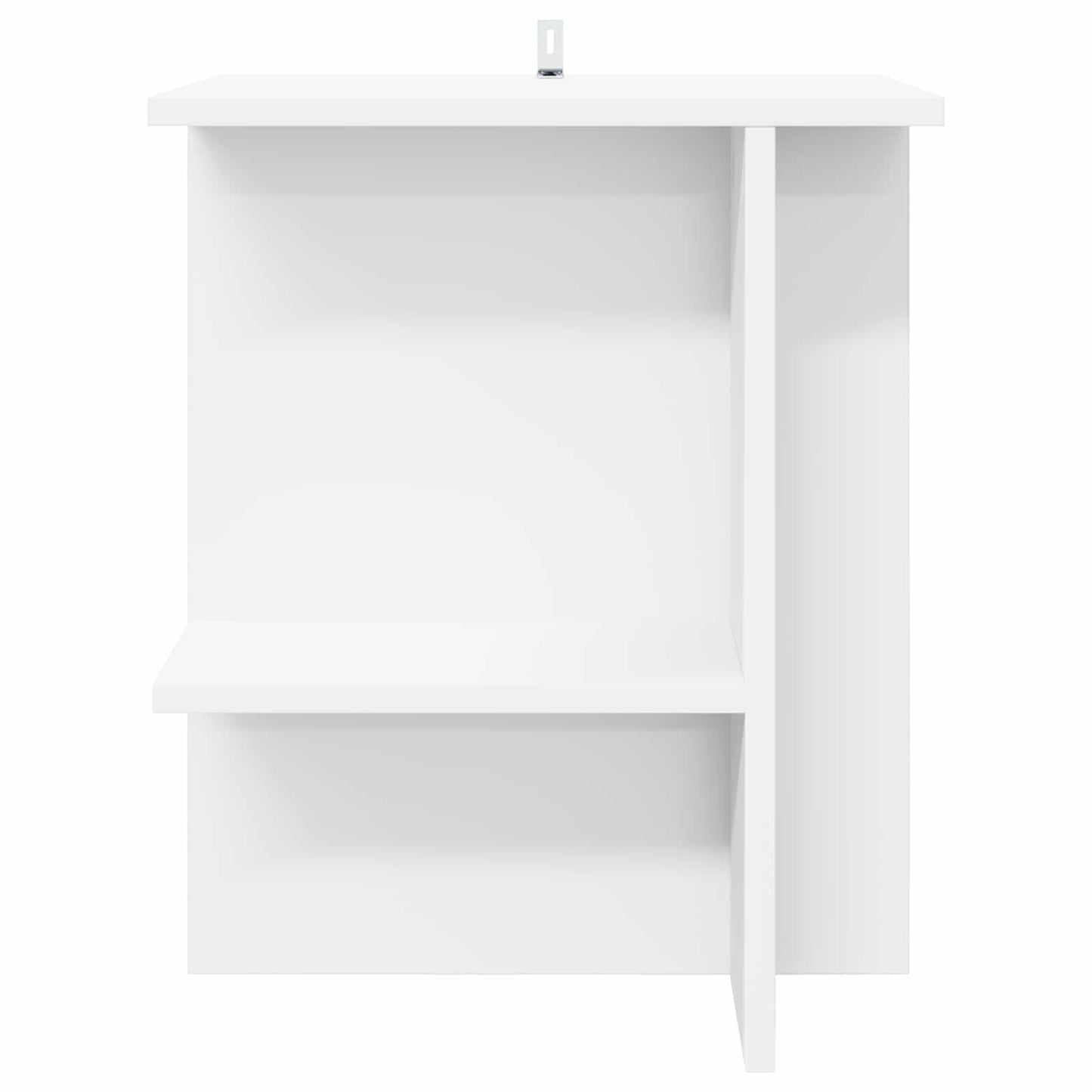 Dohányzóasztal 2 pcs Fehér 40 x 30 x 49 cm Szerelt Fa