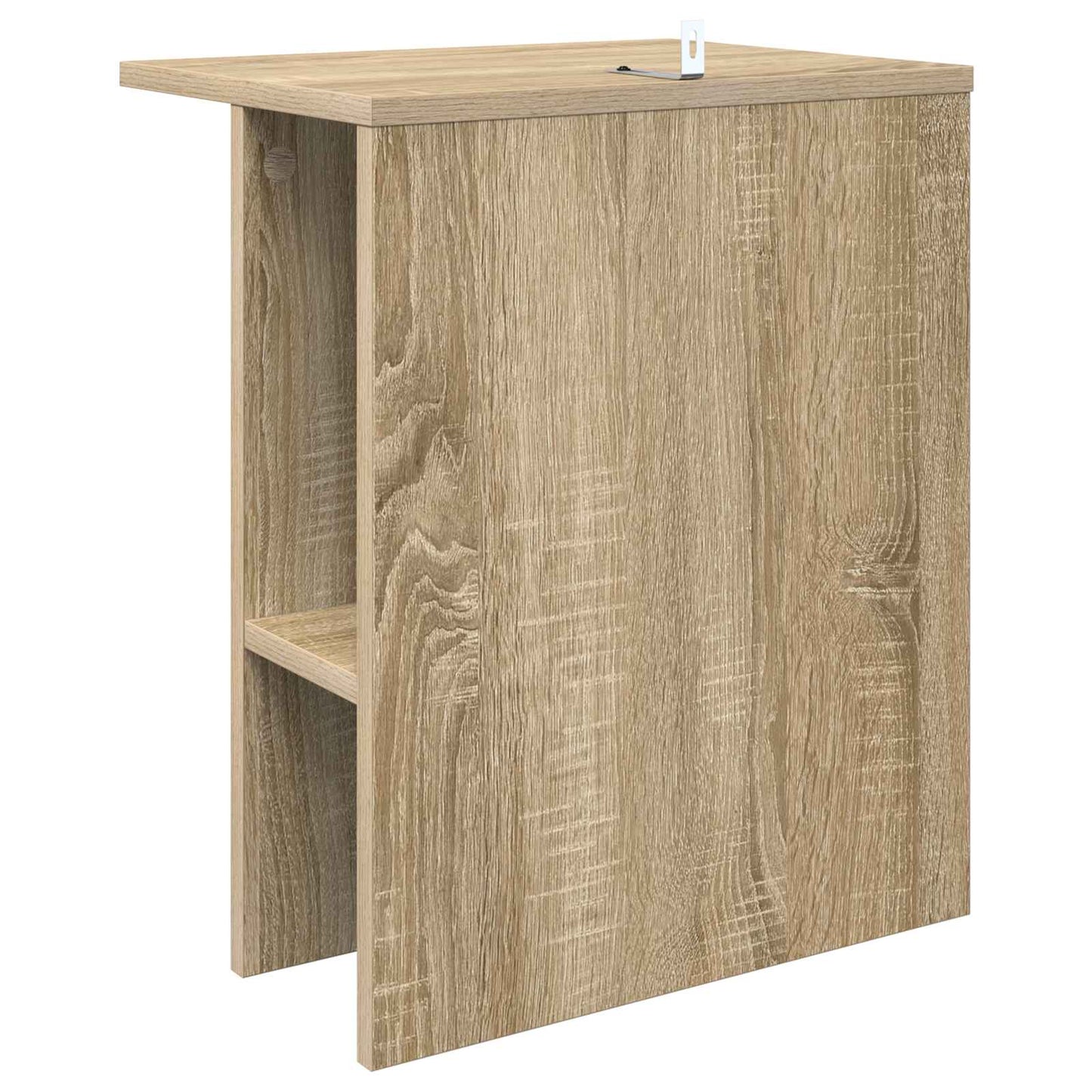 Dohányzóasztal 2 pcs Sonoma Tölgy 40 x 30 x 49 cm Szerelt Fa