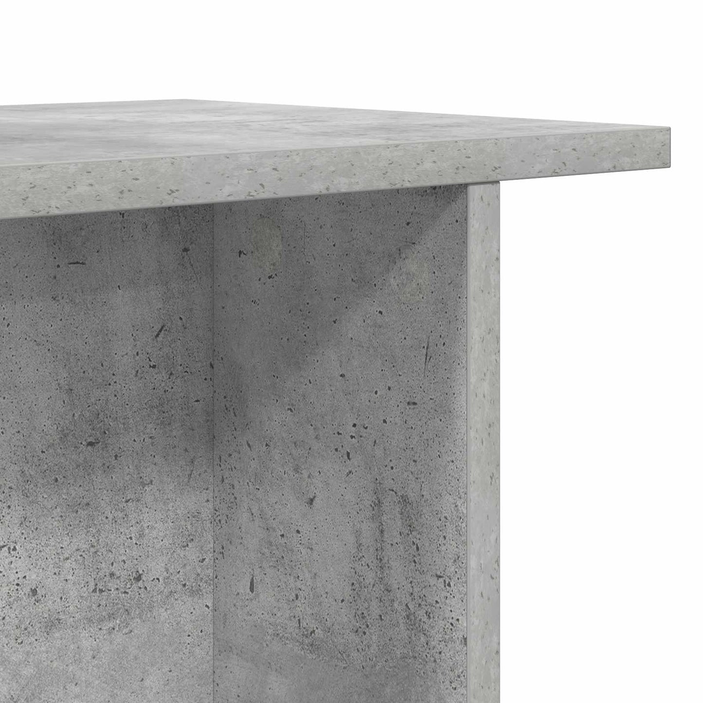 Dohányzóasztal Betonszürke 40 x 30 x 49 cm Szerelt Fa