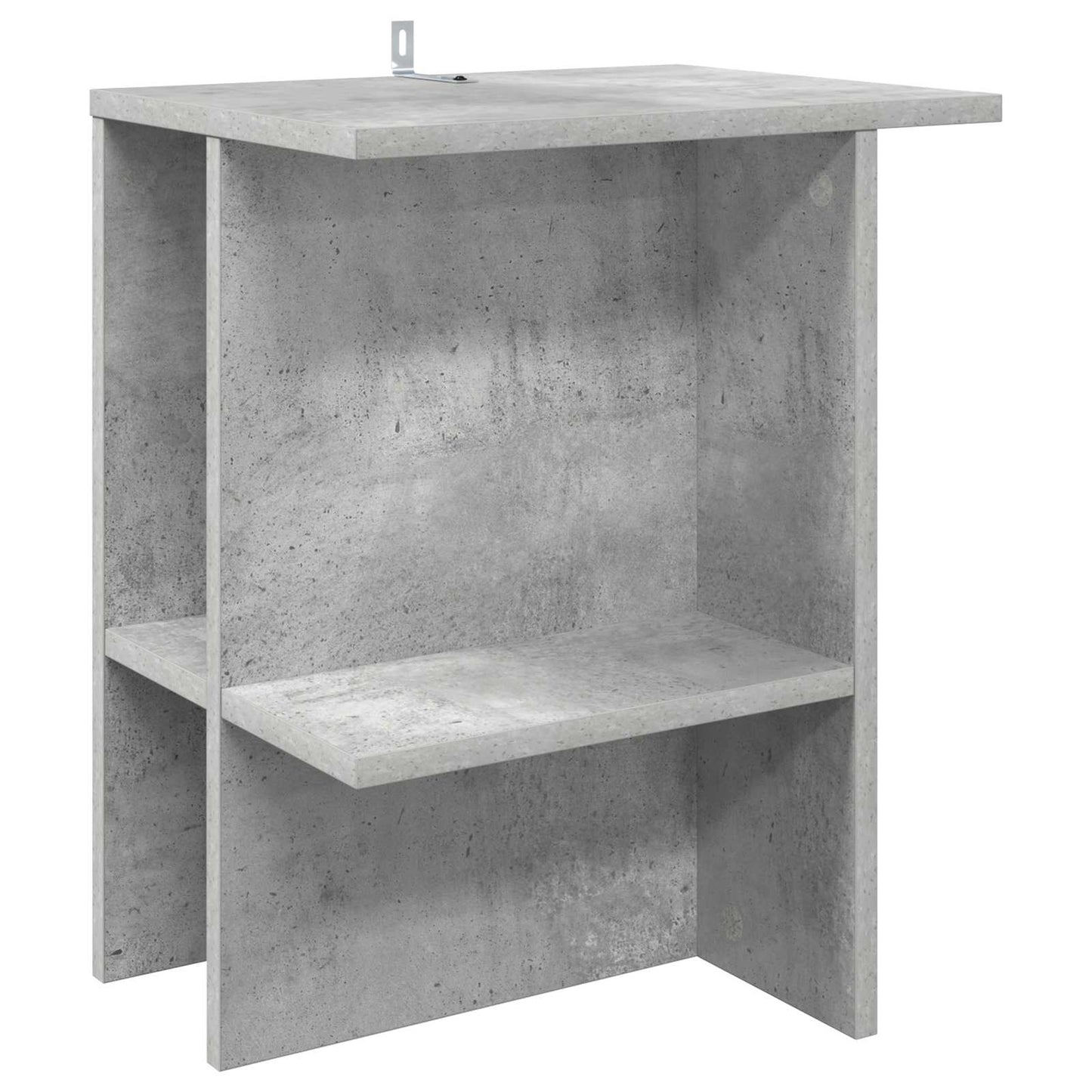 Dohányzóasztal Betonszürke 40 x 30 x 49 cm Szerelt Fa