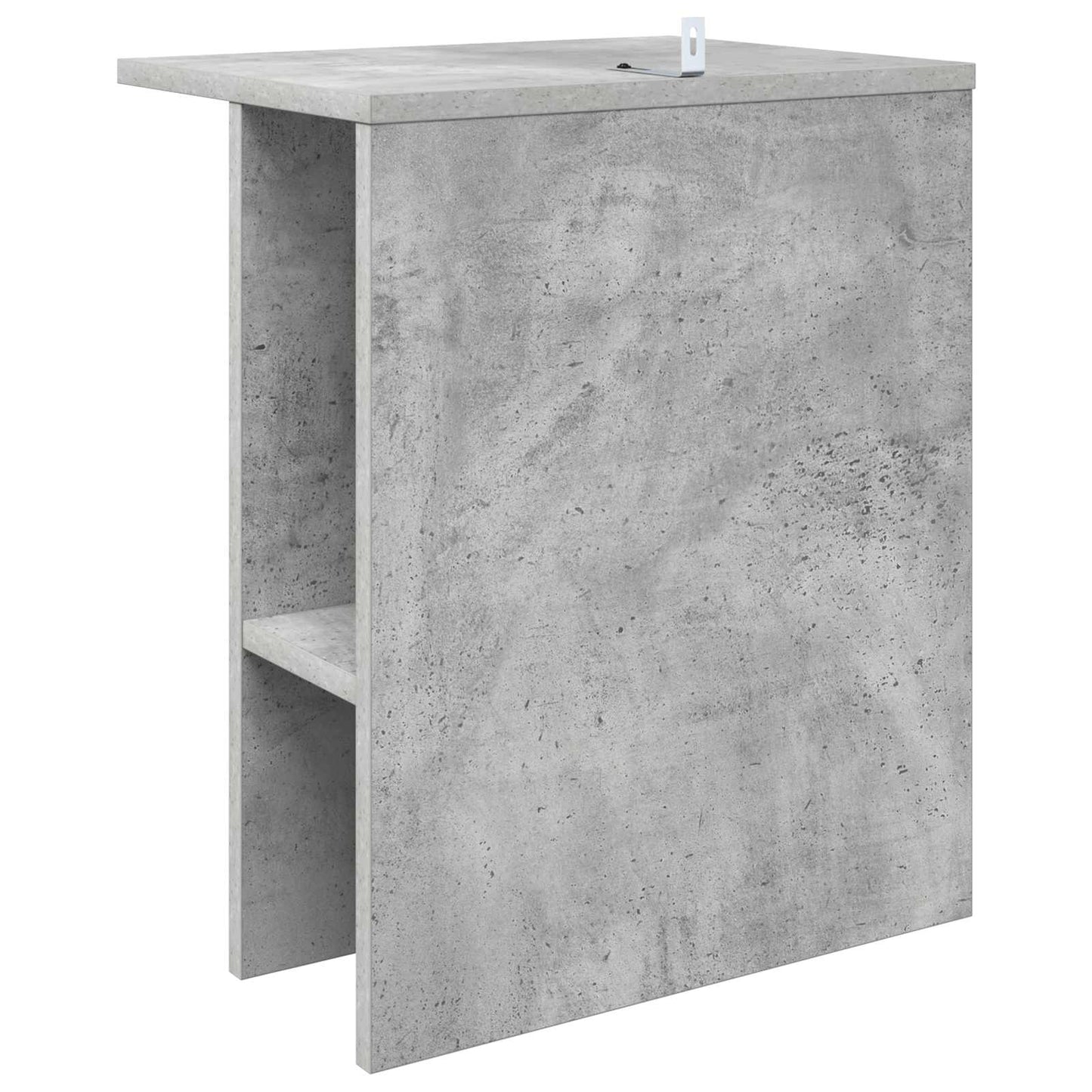 Dohányzóasztal Betonszürke 40 x 30 x 49 cm Szerelt Fa