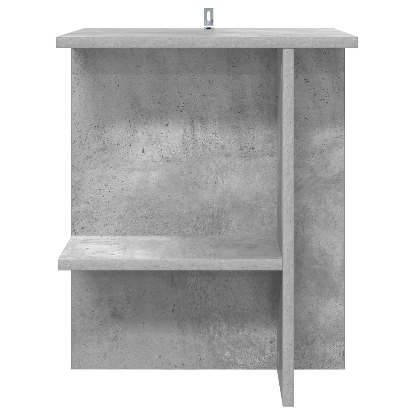 Dohányzóasztal Betonszürke 40 x 30 x 49 cm Szerelt Fa