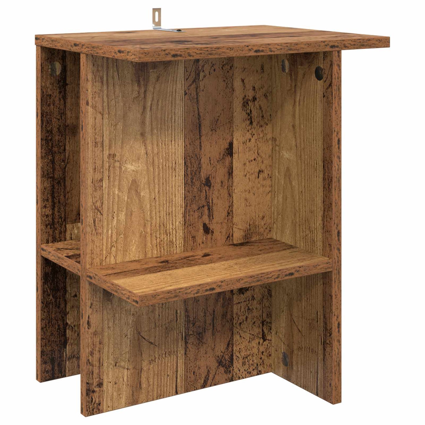 Dohányzóasztal Antik Fa 40 x 30 x 49 cm Szerelt Fa