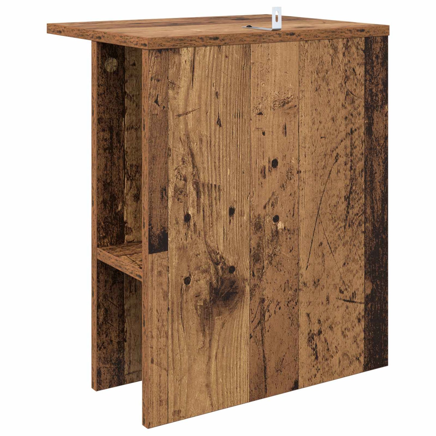 Dohányzóasztal Antik Fa 40 x 30 x 49 cm Szerelt Fa