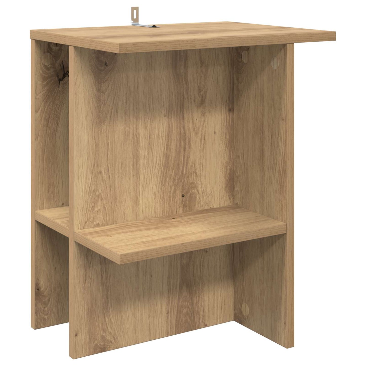 Dohányzóasztal 2 pcs Kézműves Tölgy 40 x 30 x 49 cm Szerelt Fa