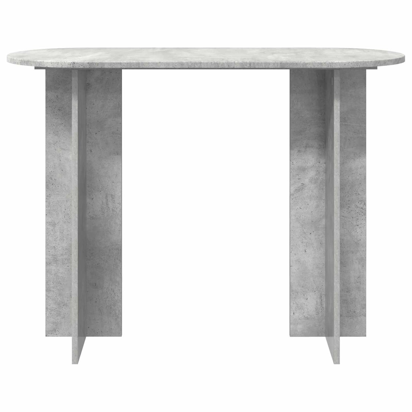 Konzolasztal Betonszürke 100 x 39,5 x 75 cm Szerelt Fa
