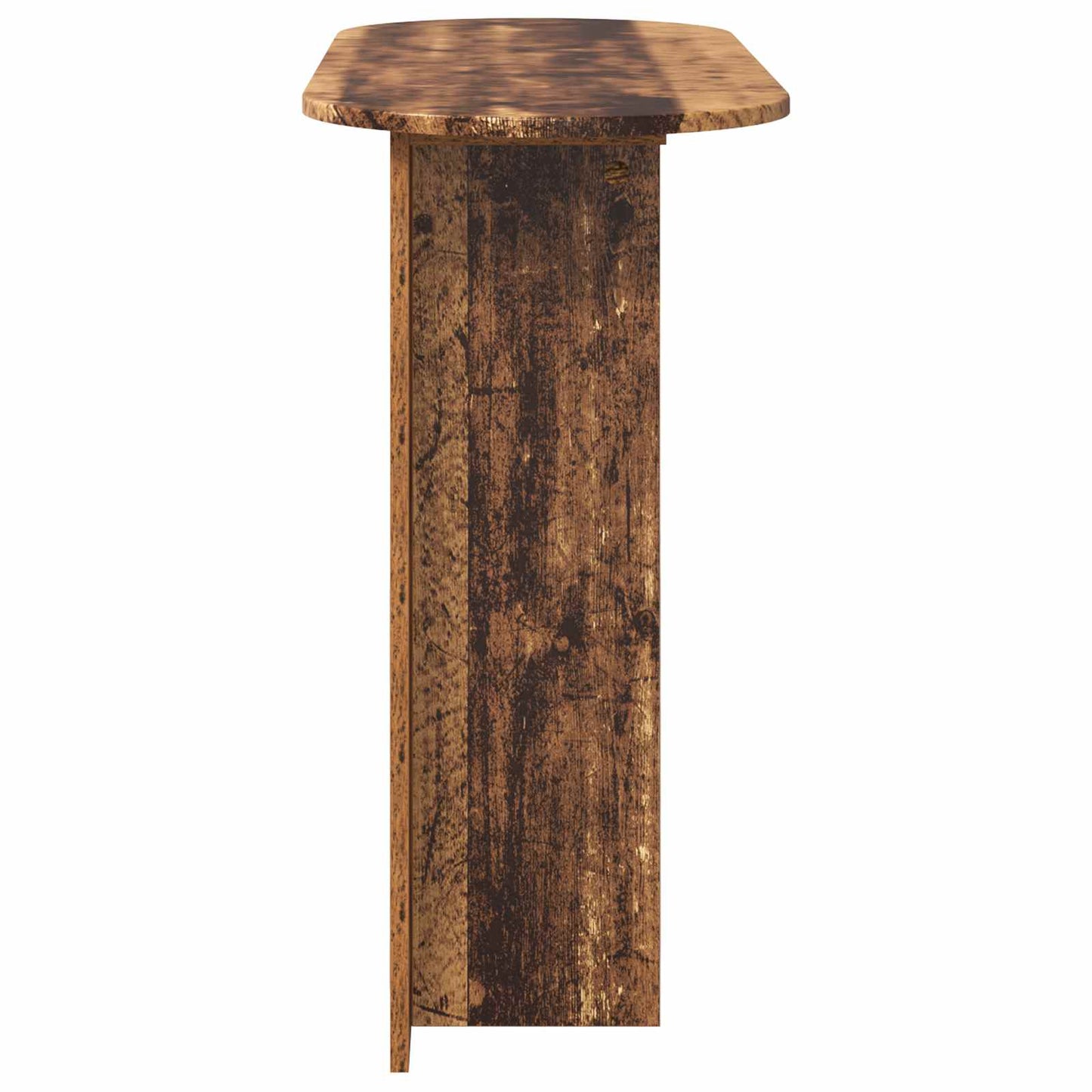 Konzolasztal tárolóval Antik Fa 100 x 39,5 x 75 cm Szerelt Fa