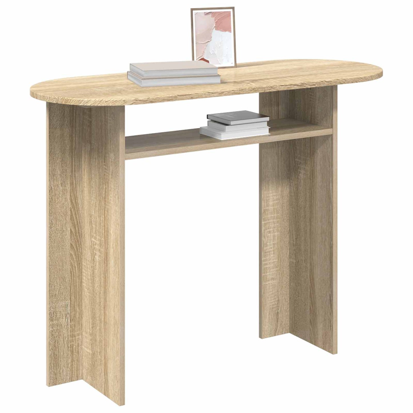 Konzolasztal Sonoma Tölgy 100 x 39,5 x 75 cm Szerelt Fa