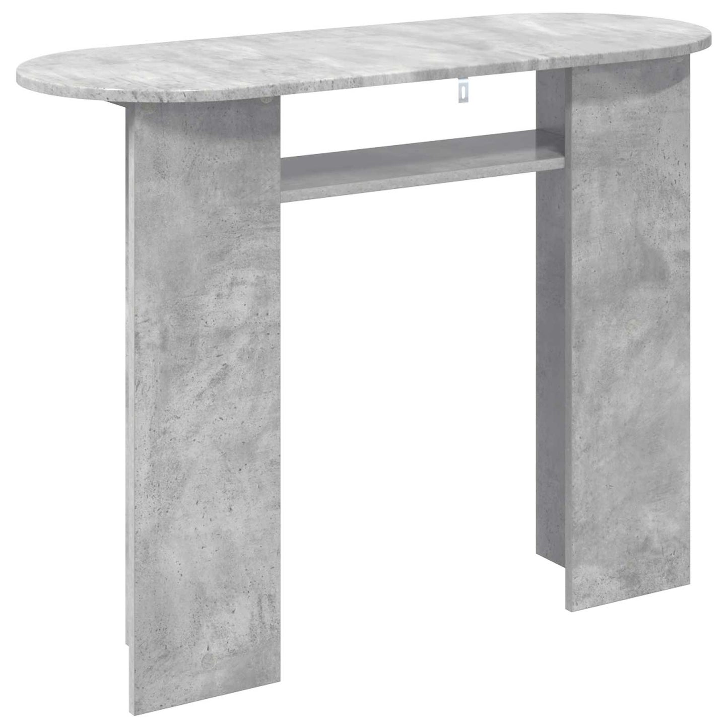 Konzolasztal Betonszürke 100 x 39,5 x 75 cm Szerelt Fa