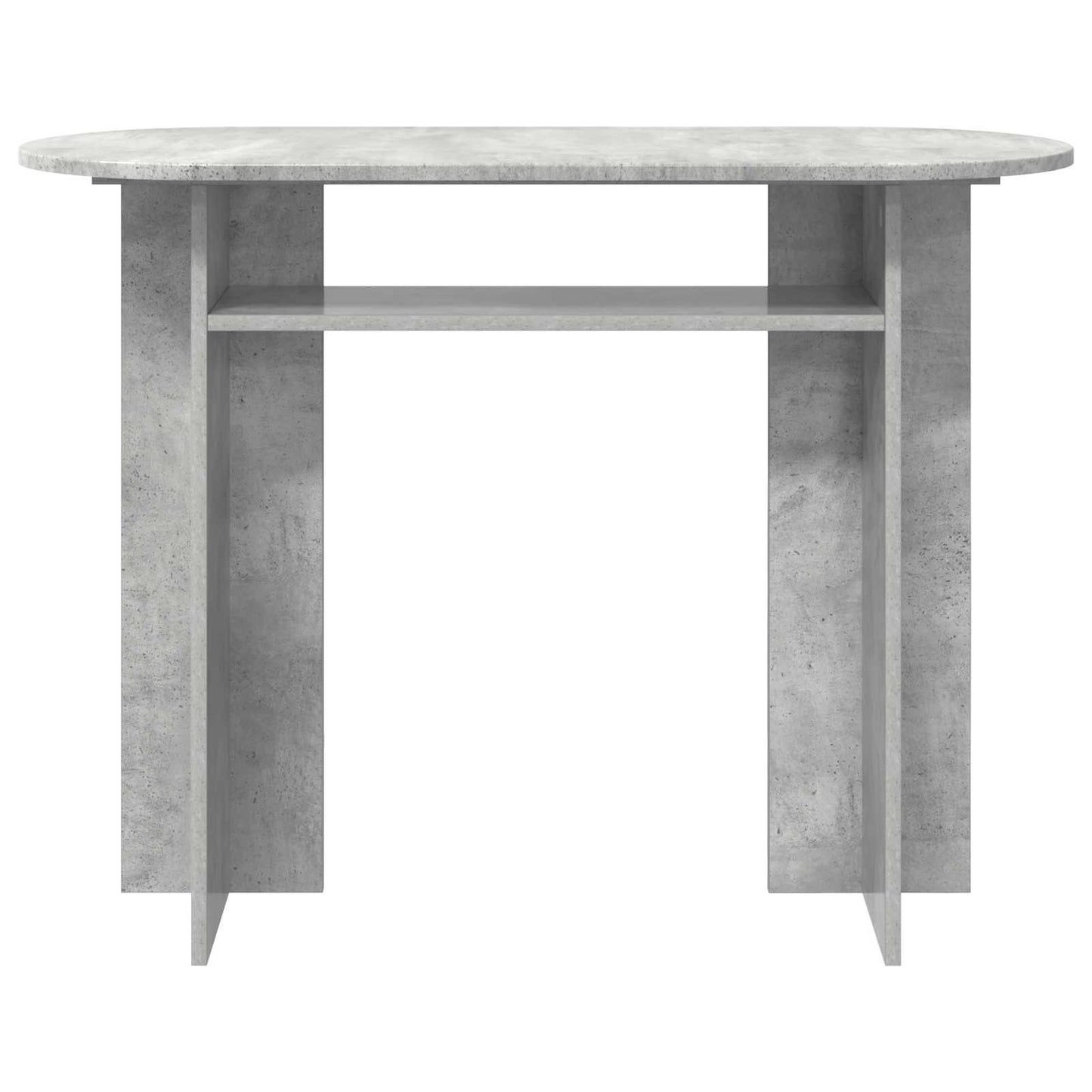 Konzolasztal Betonszürke 100 x 39,5 x 75 cm Szerelt Fa